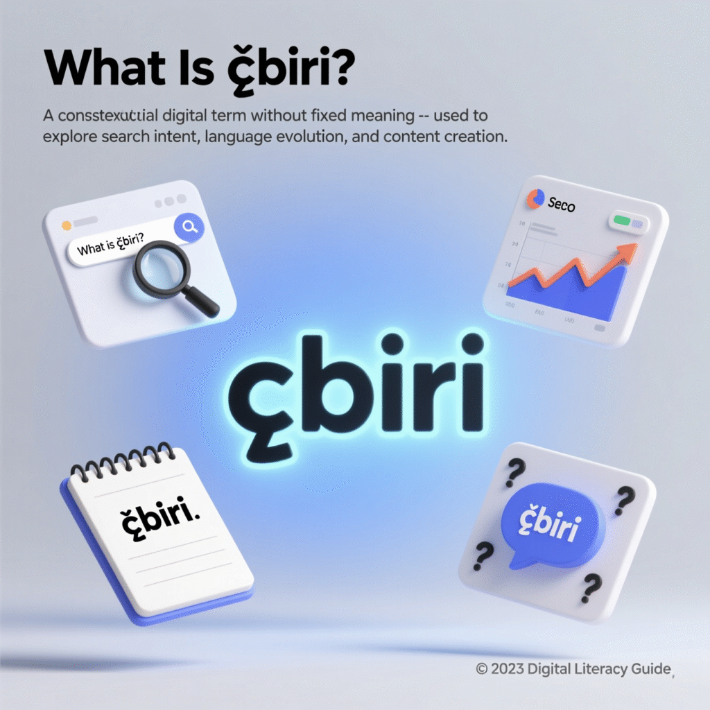 Çbiri: Meaning, Uses, and Importance in Modern Digital Context