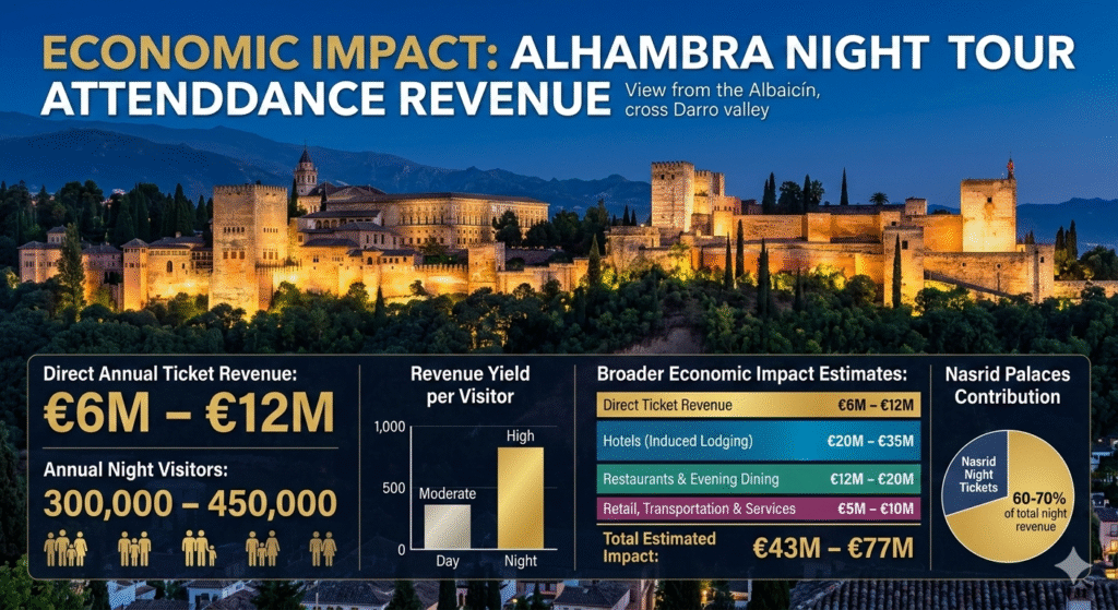 Alhambra Palace Night Tour Attendance Revenue: Full Economic and Tourism Analysis Alhambra Palace Night Tour Attendance Revenue: Full Economic and Tourism Analysis