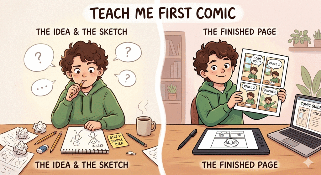 Teach Me First Comic: Complete Beginner Guide