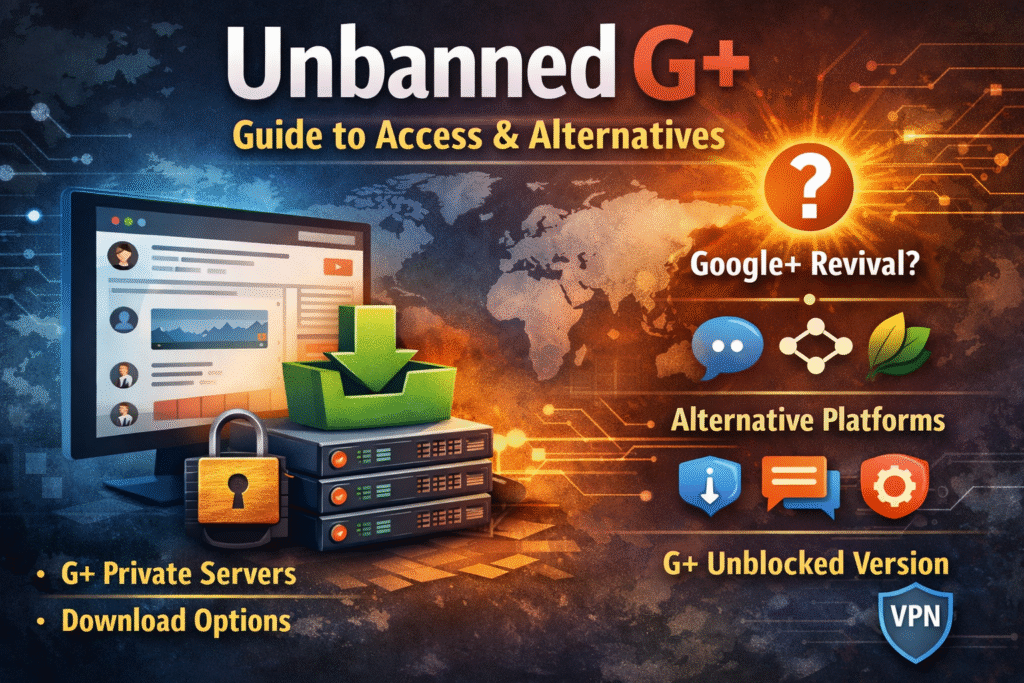 Unbanned G+: Complete Guide to Accessing and Understanding Google+ Alternatives Unbanned G+: Complete Guide to Accessing and Understanding Google+ Alternatives
