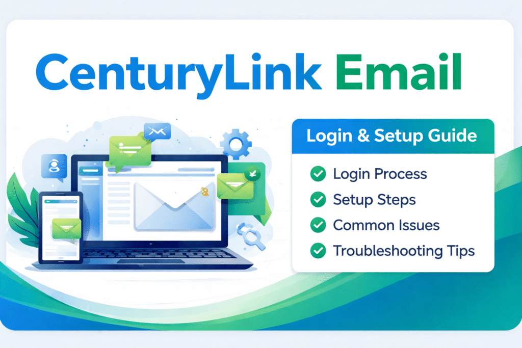 CenturyLink Email Login, Setup & Troubleshooting Guide (2026)