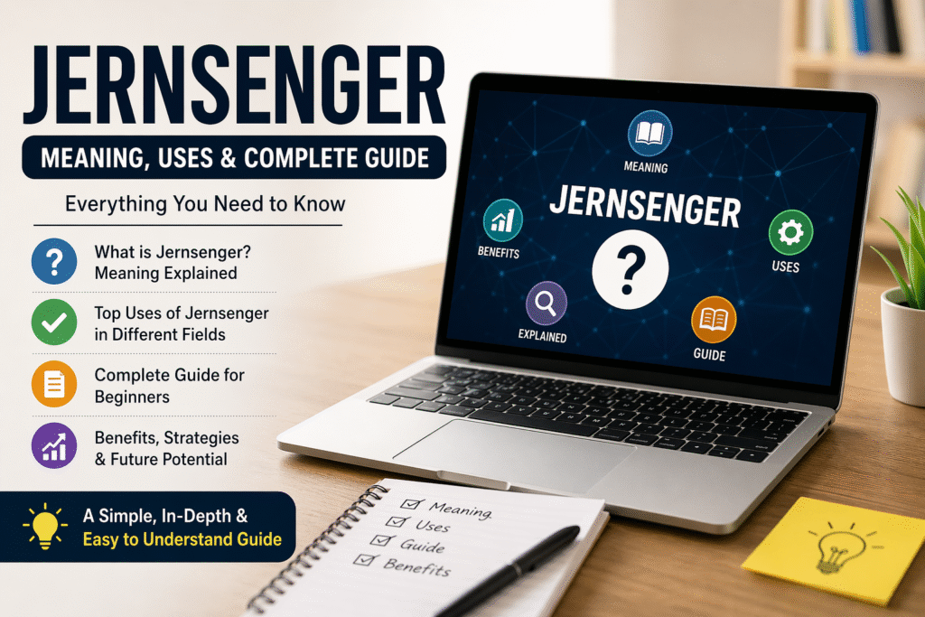Jernsenger: Complete Meaning, Uses, and In-Depth Guide