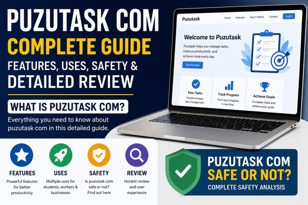puzutask com – Complete Guide, Features, Uses, Safety & Detailed Review puzutask com – Complete Guide, Features, Uses, Safety & Detailed Review