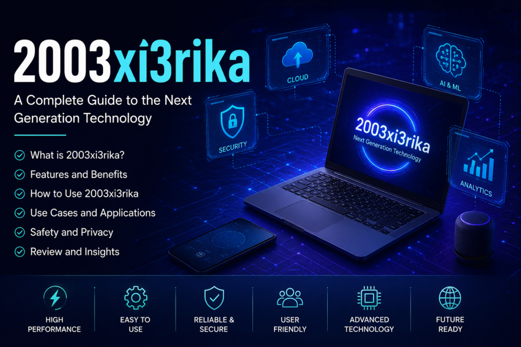 2003xi3rika: Explained What This Mysterious Digital Term Really Means