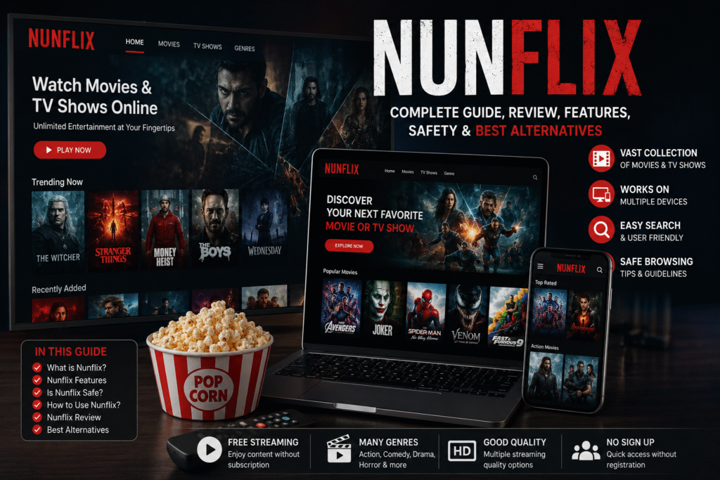Nunflix: Complete Guide to Features, Review, Safety, and Alternatives